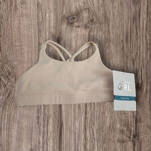 Athleta Light Pink Sports Bra